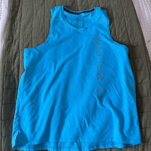 Nike Blue Men's Tank Top